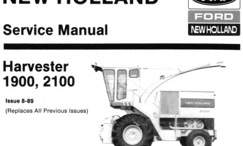Ford New Holland 1900, 2100 Harvester