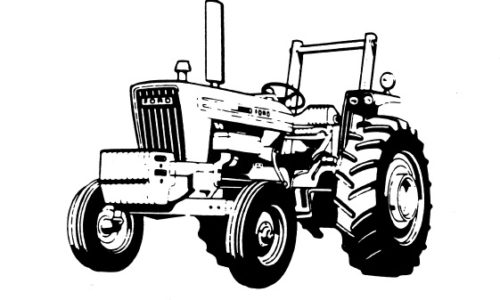 Ford New Holland 2600, 3600, 4100, 4600, 5600, 6600, 6700, 7600, 7700 Tractors