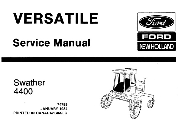 Ford New Holland 4400 (Versatile) Swather
