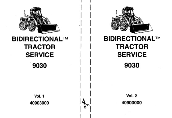 Ford New Holland 9030 Bidirectional Tractor