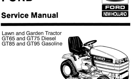 Ford New Holland GT65 , GT75 Diesel & GT85 , GT95 Gasoline Tractors