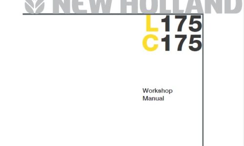 This service manual is for New Holland L175 Skid Steer