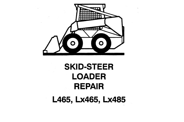 New Holland L465 , Lx465 , Lx485 Skid Steer Loader