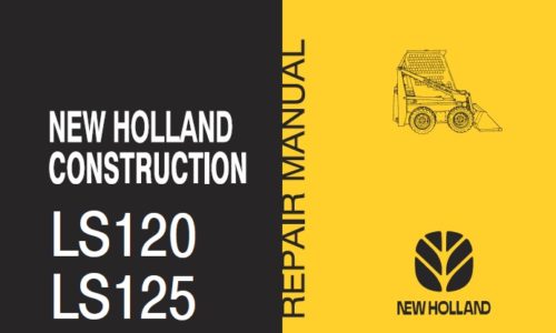 New Holland LS120, LS125 Skid Steer Loader