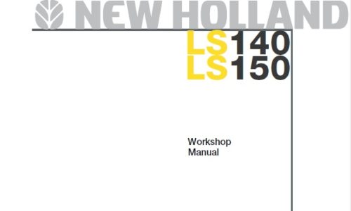 New Holland LS140, LS150 Skid Steer Loader