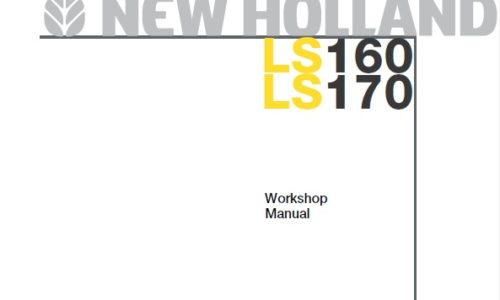 New Holland LS160, LS170 Skid Steer Loader