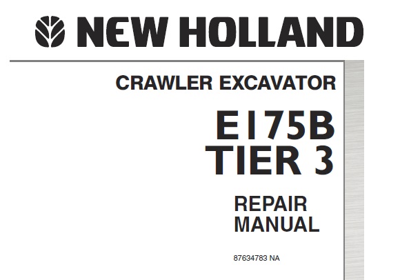New Holland E175B TIER 3 Crawler Excavator