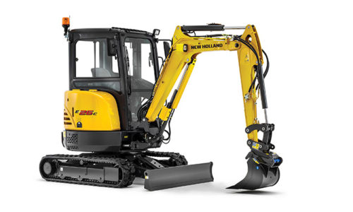 New Holland E17C Mini Excavator