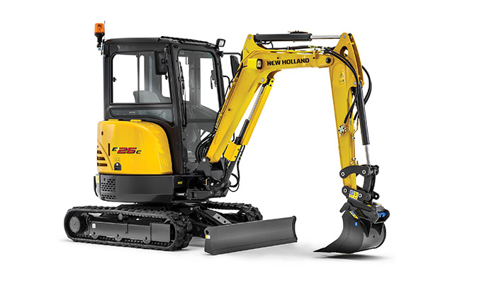 New Holland E17C Mini Excavator