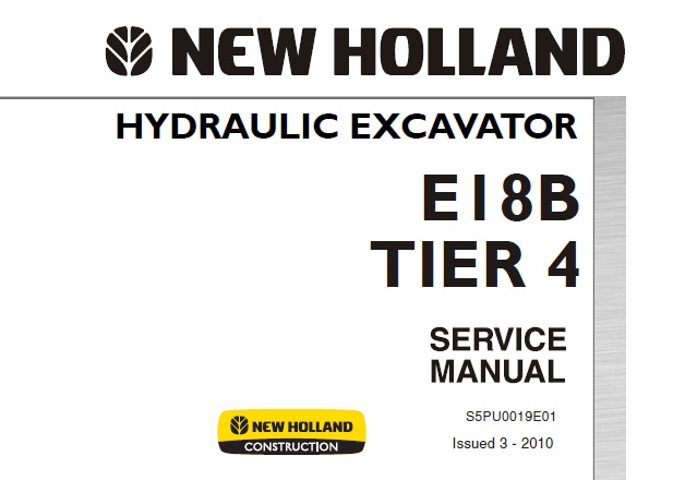 New Holland E18B Tier 4 Hydraulic Excavator