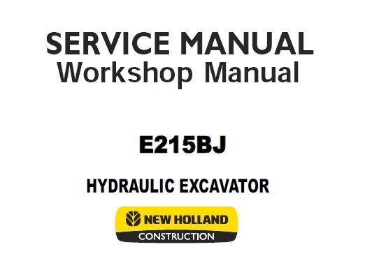 New Holland E215BJ Hydraulic Excavator