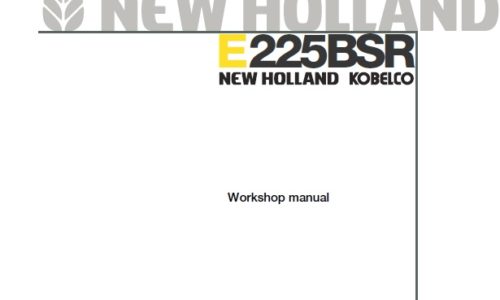 New Holland E225BSR Excavator