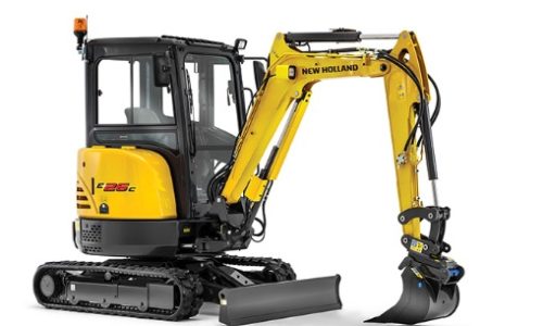 New Holland E26C (Tier IV) Mini Excavator