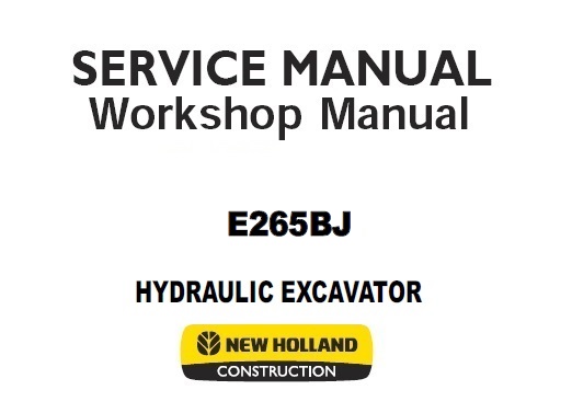 New Holland E265BJ Hydraulic Excavator