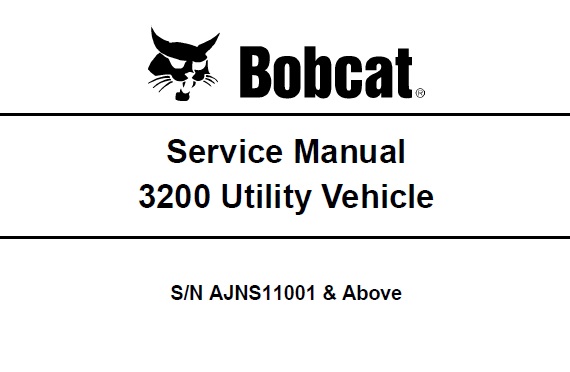 Bobcat 3200 Utility Vehicle