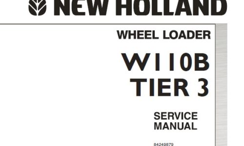 New Holland W110B TIER 3 Wheel Loader