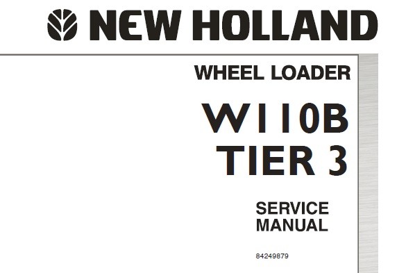 New Holland W110B TIER 3 Wheel Loader