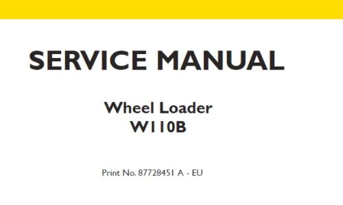 New Holland W110B Wheel Loader