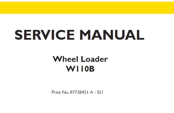 New Holland W110B Wheel Loader