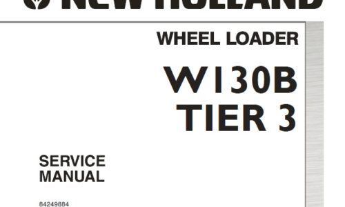 New Holland W130B Tier 3 Wheel Loader