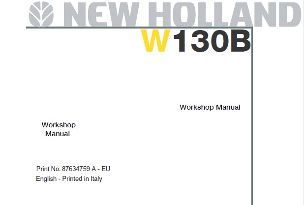 New Holland W130B Wheel Loader