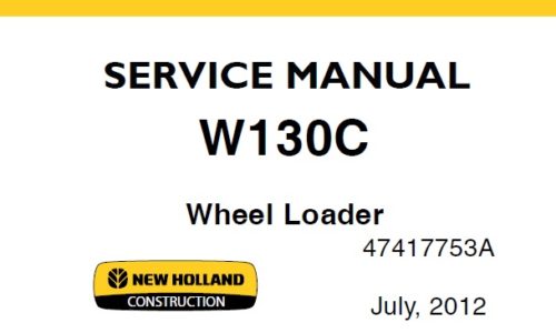 New Holland W130C Wheel Loader