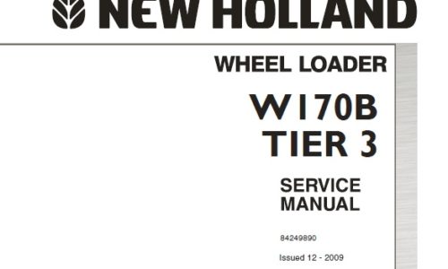 New Holland W170B Tier 3 Wheel Loader
