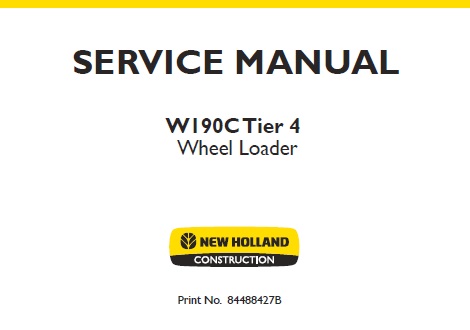 New Holland W190C Tier 4 Wheel Loader