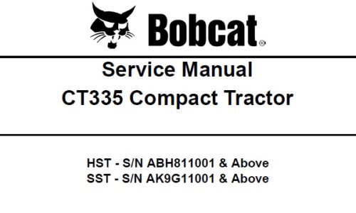 Bobcat CT335 Compact Tractor