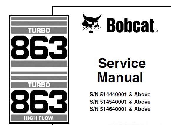 Bobcat Turbo 863, Turbo 863 High Flow Loader
