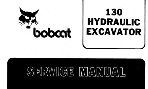 Bobcat 130 Hydraulic Excavator