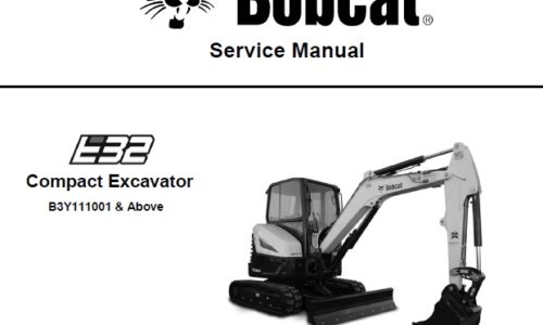 Bobcat E32 Compact Excavator