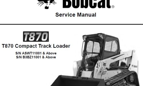 Bobcat T870 Compact Track Loader