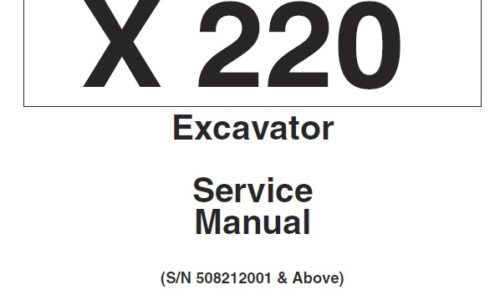 Bobcat X220 Excavator