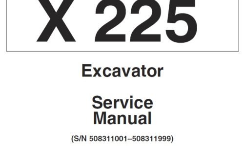 Bobcat X225 Excavator