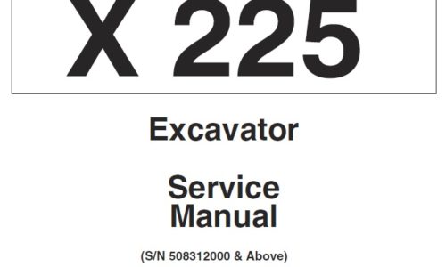 Bobcat X225 Excavator