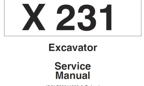 Bobcat X231 Excavator