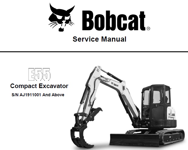 Bobcat E55 Compact Excavator