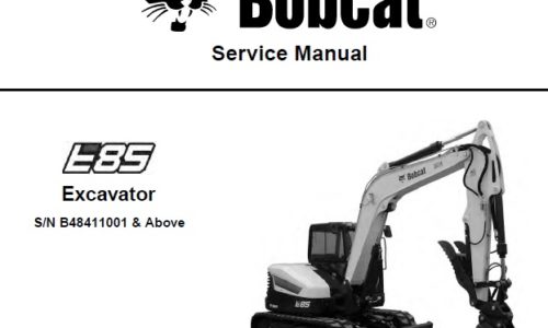 Bobcat E85 Excavator