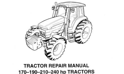 New Holland 170hp, 190hp, 210hp, 240hp Tractors