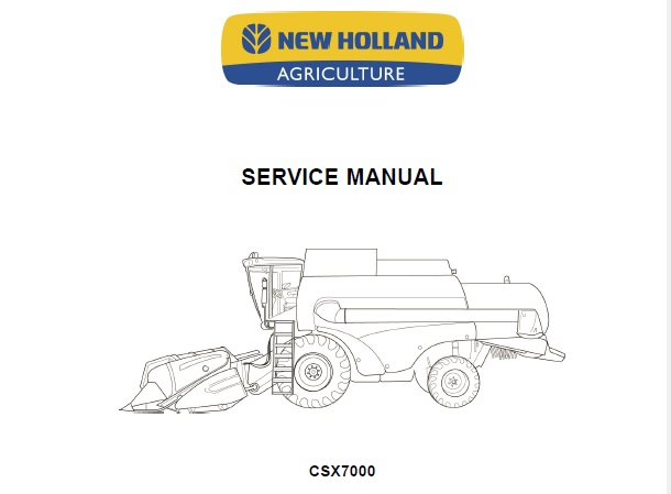 New Holland CSX7000 Harvesting Combines