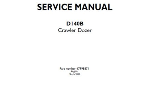 New Holland D140B Crawler Dozer