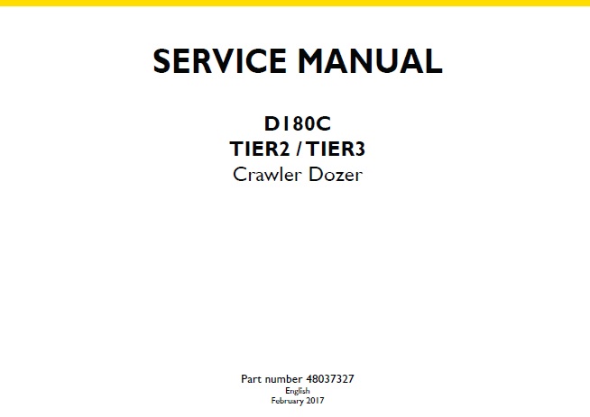 New Holland D180C TIER2 , TIER3 Crawler Dozer