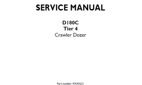 New Holland D180C Tier 4 Crawler Dozer
