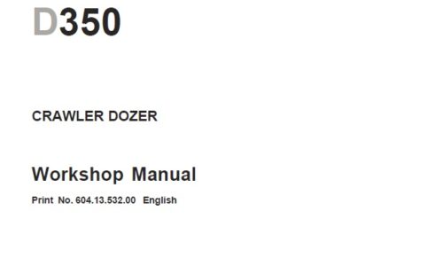 New Holland D350 Crawler Dozer