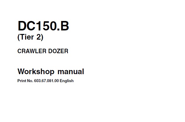 New Holland DC150.B (Tier 2) Crawler Dozer