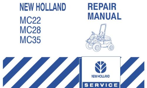 New Holland MC22, MC28, MC35 Commercial Mower Tractor