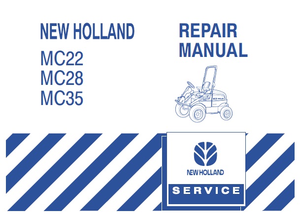 New Holland MC22, MC28, MC35 Commercial Mower Tractor