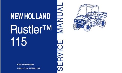 New Holland Rustler 115 Utility Vehicle