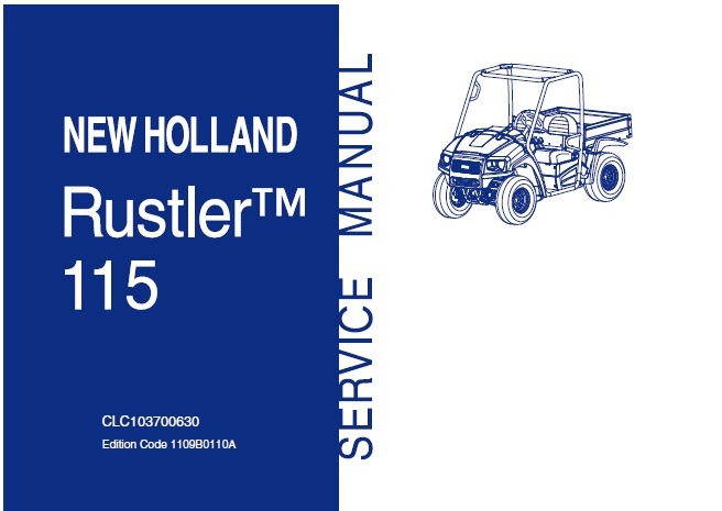 New Holland Rustler 115 Utility Vehicle